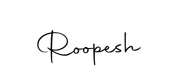 Use a signature maker to create a handwritten signature online. With this signature software, you can design (Autography-DOLnW) your own signature for name Roopesh. Roopesh signature style 10 images and pictures png