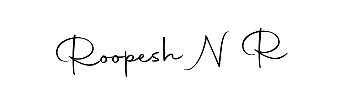 The best way (Autography-DOLnW) to make a short signature is to pick only two or three words in your name. The name Roopesh N R include a total of six letters. For converting this name. Roopesh N R signature style 10 images and pictures png