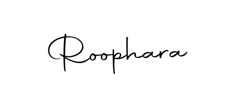 Roophara stylish signature style. Best Handwritten Sign (Autography-DOLnW) for my name. Handwritten Signature Collection Ideas for my name Roophara. Roophara signature style 10 images and pictures png