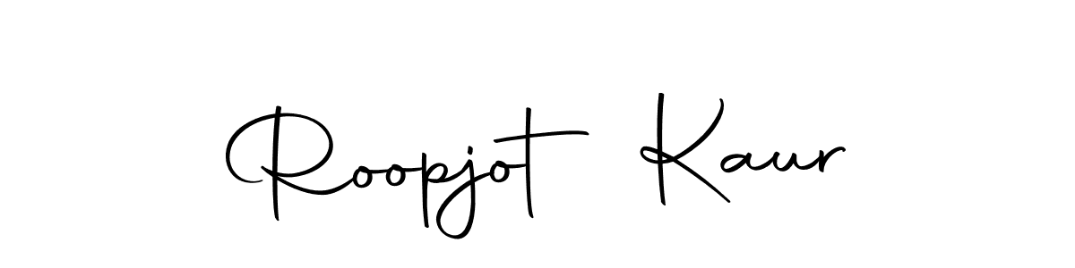 Make a beautiful signature design for name Roopjot Kaur. Use this online signature maker to create a handwritten signature for free. Roopjot Kaur signature style 10 images and pictures png