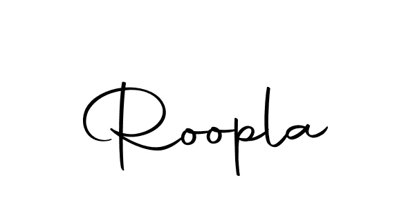 Make a beautiful signature design for name Roopla. With this signature (Autography-DOLnW) style, you can create a handwritten signature for free. Roopla signature style 10 images and pictures png