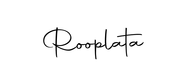 Rooplata stylish signature style. Best Handwritten Sign (Autography-DOLnW) for my name. Handwritten Signature Collection Ideas for my name Rooplata. Rooplata signature style 10 images and pictures png