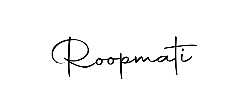 Similarly Autography-DOLnW is the best handwritten signature design. Signature creator online .You can use it as an online autograph creator for name Roopmati. Roopmati signature style 10 images and pictures png