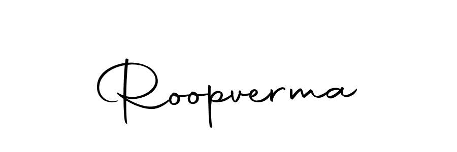 Also we have Roopverma name is the best signature style. Create professional handwritten signature collection using Autography-DOLnW autograph style. Roopverma signature style 10 images and pictures png