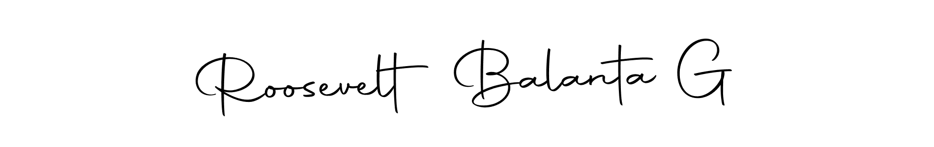 Make a beautiful signature design for name Roosevelt Balanta G. With this signature (Autography-DOLnW) style, you can create a handwritten signature for free. Roosevelt Balanta G signature style 10 images and pictures png