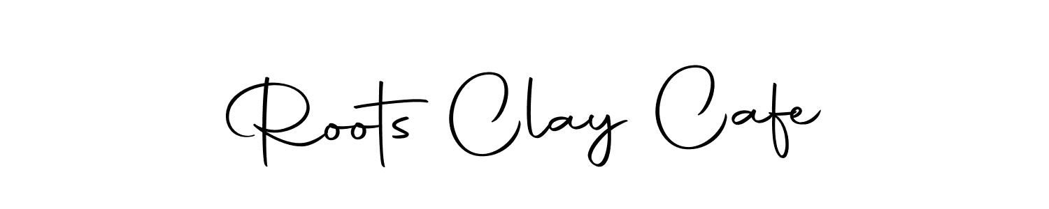 The best way (Autography-DOLnW) to make a short signature is to pick only two or three words in your name. The name Roots Clay Cafe include a total of six letters. For converting this name. Roots Clay Cafe signature style 10 images and pictures png