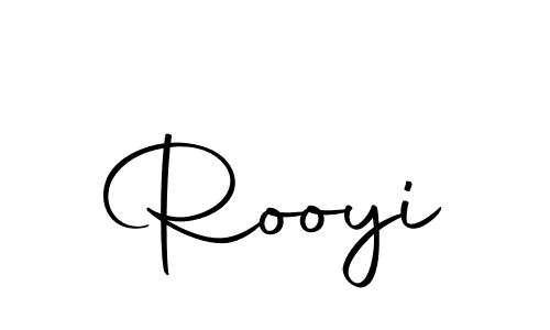 Use a signature maker to create a handwritten signature online. With this signature software, you can design (Autography-DOLnW) your own signature for name Rooyi. Rooyi signature style 10 images and pictures png