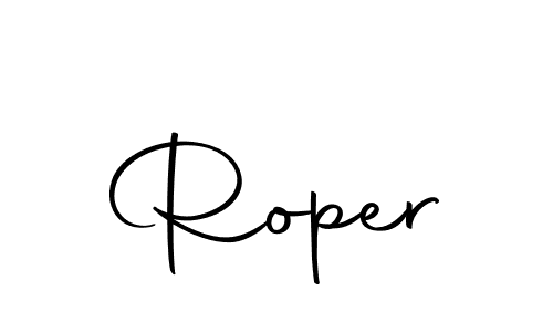 You should practise on your own different ways (Autography-DOLnW) to write your name (Roper) in signature. don't let someone else do it for you. Roper signature style 10 images and pictures png