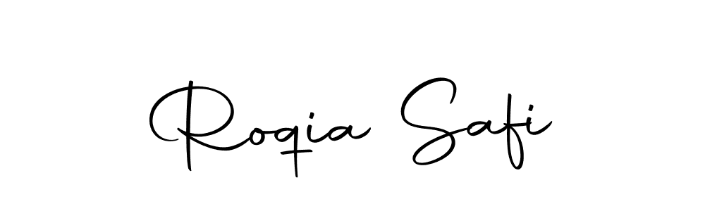 Make a short Roqia Safi signature style. Manage your documents anywhere anytime using Autography-DOLnW. Create and add eSignatures, submit forms, share and send files easily. Roqia Safi signature style 10 images and pictures png