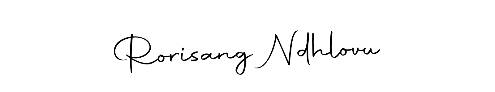 Make a short Rorisang Ndhlovu signature style. Manage your documents anywhere anytime using Autography-DOLnW. Create and add eSignatures, submit forms, share and send files easily. Rorisang Ndhlovu signature style 10 images and pictures png