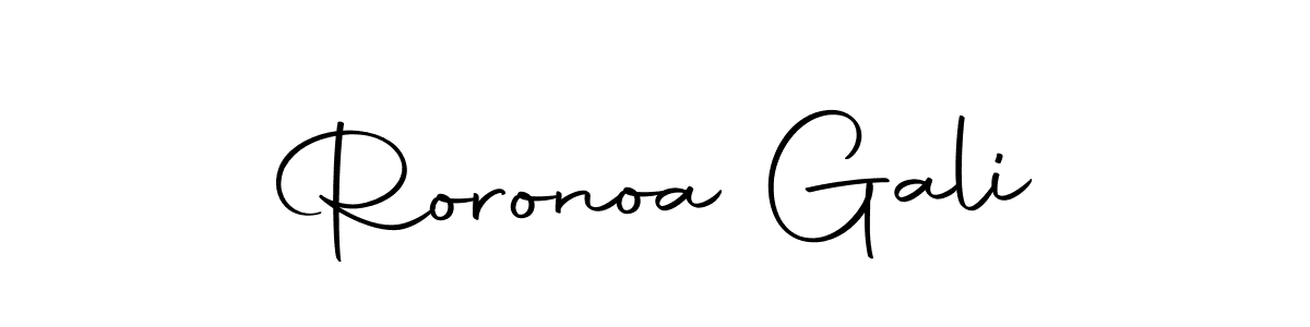 Create a beautiful signature design for name Roronoa Gali. With this signature (Autography-DOLnW) fonts, you can make a handwritten signature for free. Roronoa Gali signature style 10 images and pictures png