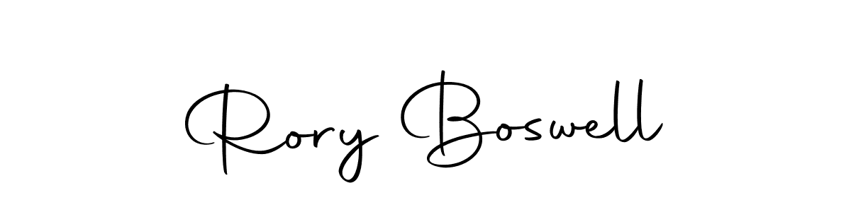 Make a beautiful signature design for name Rory Boswell. Use this online signature maker to create a handwritten signature for free. Rory Boswell signature style 10 images and pictures png