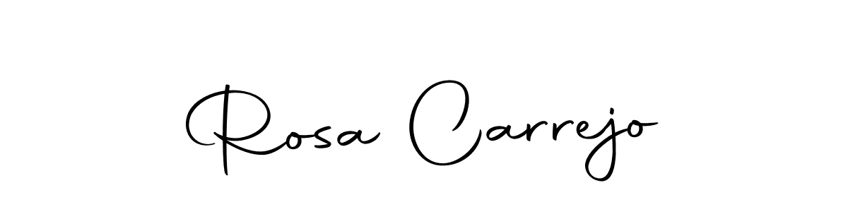 You should practise on your own different ways (Autography-DOLnW) to write your name (Rosa Carrejo) in signature. don't let someone else do it for you. Rosa Carrejo signature style 10 images and pictures png