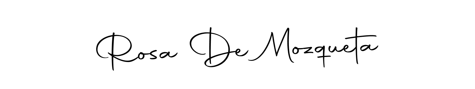 Make a beautiful signature design for name Rosa De Mozqueta. With this signature (Autography-DOLnW) style, you can create a handwritten signature for free. Rosa De Mozqueta signature style 10 images and pictures png