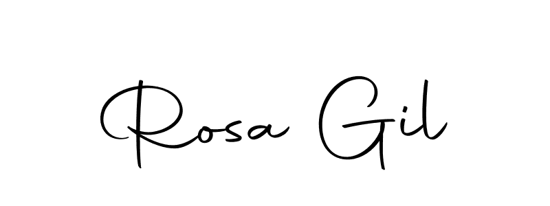 The best way (Autography-DOLnW) to make a short signature is to pick only two or three words in your name. The name Rosa Gil include a total of six letters. For converting this name. Rosa Gil signature style 10 images and pictures png