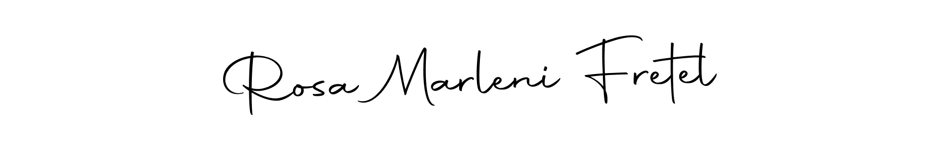 It looks lik you need a new signature style for name Rosa Marleni Fretel. Design unique handwritten (Autography-DOLnW) signature with our free signature maker in just a few clicks. Rosa Marleni Fretel signature style 10 images and pictures png