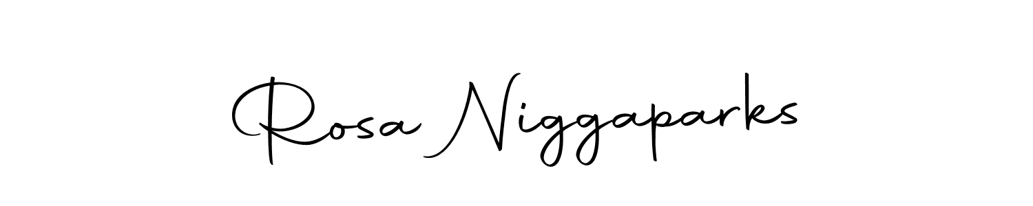 Make a beautiful signature design for name Rosa Niggaparks. With this signature (Autography-DOLnW) style, you can create a handwritten signature for free. Rosa Niggaparks signature style 10 images and pictures png