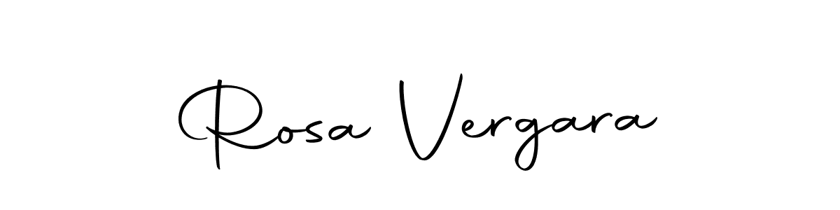 Design your own signature with our free online signature maker. With this signature software, you can create a handwritten (Autography-DOLnW) signature for name Rosa Vergara. Rosa Vergara signature style 10 images and pictures png