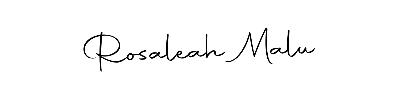 Once you've used our free online signature maker to create your best signature Autography-DOLnW style, it's time to enjoy all of the benefits that Rosaleah Malu name signing documents. Rosaleah Malu signature style 10 images and pictures png