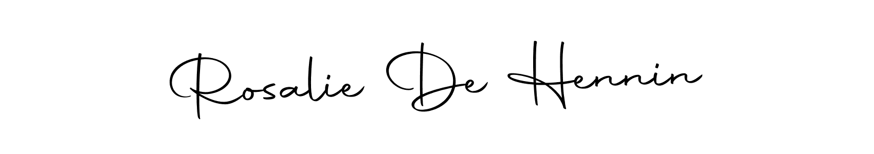 Use a signature maker to create a handwritten signature online. With this signature software, you can design (Autography-DOLnW) your own signature for name Rosalie De Hennin. Rosalie De Hennin signature style 10 images and pictures png