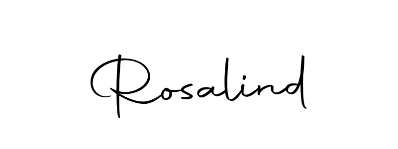 Make a beautiful signature design for name Rosalind. With this signature (Autography-DOLnW) style, you can create a handwritten signature for free. Rosalind signature style 10 images and pictures png