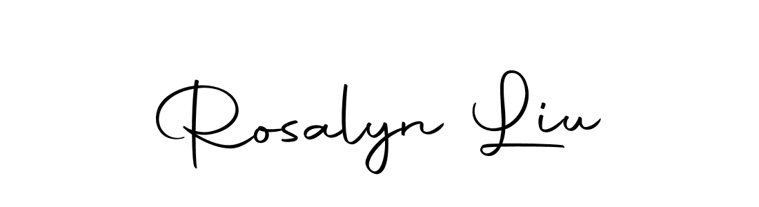 You can use this online signature creator to create a handwritten signature for the name Rosalyn Liu. This is the best online autograph maker. Rosalyn Liu signature style 10 images and pictures png