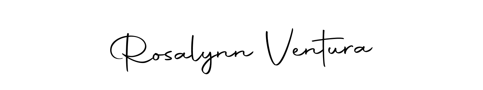 Rosalynn Ventura stylish signature style. Best Handwritten Sign (Autography-DOLnW) for my name. Handwritten Signature Collection Ideas for my name Rosalynn Ventura. Rosalynn Ventura signature style 10 images and pictures png