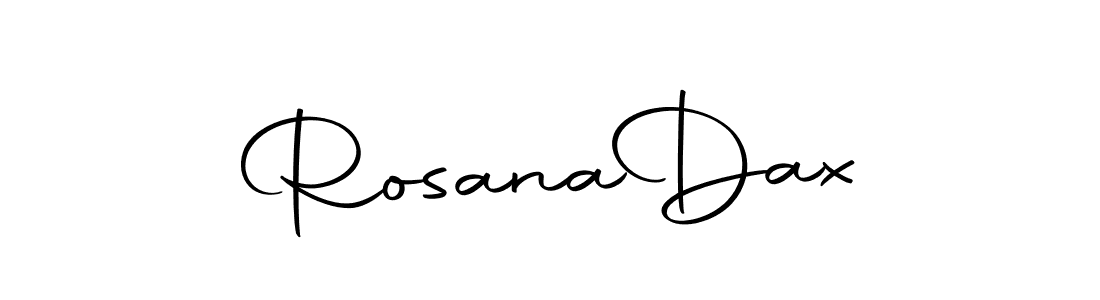 Make a beautiful signature design for name Rosana  Dax. Use this online signature maker to create a handwritten signature for free. Rosana  Dax signature style 10 images and pictures png