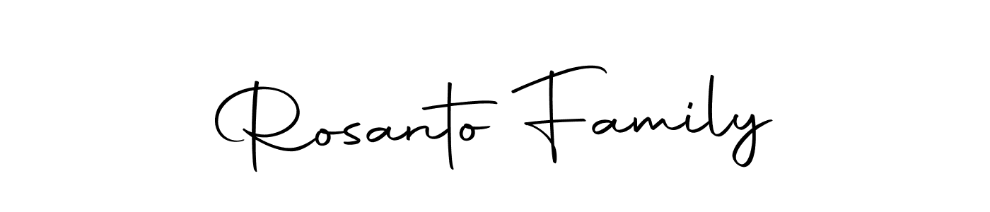 Similarly Autography-DOLnW is the best handwritten signature design. Signature creator online .You can use it as an online autograph creator for name Rosanto Family. Rosanto Family signature style 10 images and pictures png