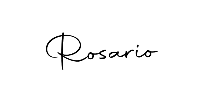 Use a signature maker to create a handwritten signature online. With this signature software, you can design (Autography-DOLnW) your own signature for name Rosario. Rosario signature style 10 images and pictures png