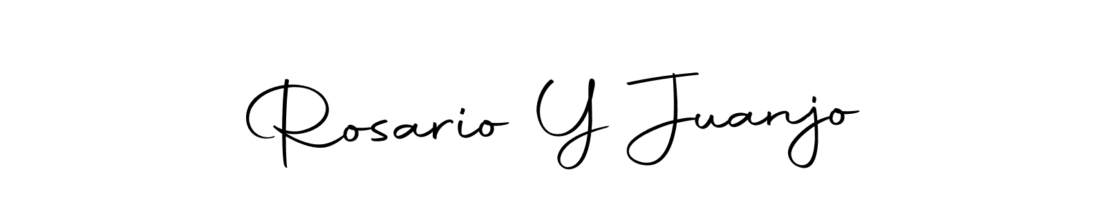 Autography-DOLnW is a professional signature style that is perfect for those who want to add a touch of class to their signature. It is also a great choice for those who want to make their signature more unique. Get Rosario Y Juanjo name to fancy signature for free. Rosario Y Juanjo signature style 10 images and pictures png