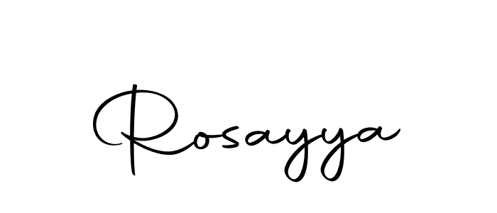 Create a beautiful signature design for name Rosayya. With this signature (Autography-DOLnW) fonts, you can make a handwritten signature for free. Rosayya signature style 10 images and pictures png