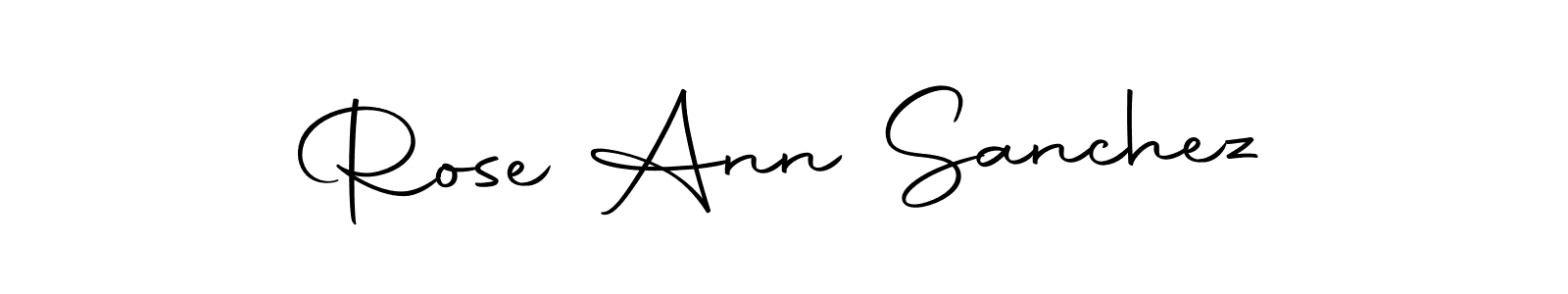 if you are searching for the best signature style for your name Rose Ann Sanchez. so please give up your signature search. here we have designed multiple signature styles  using Autography-DOLnW. Rose Ann Sanchez signature style 10 images and pictures png