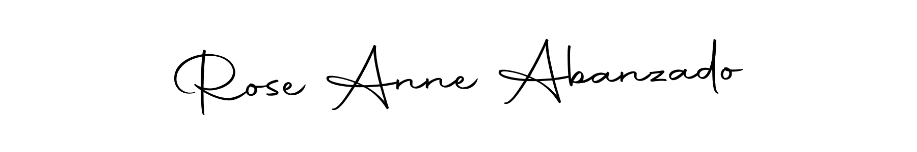 Rose Anne Abanzado stylish signature style. Best Handwritten Sign (Autography-DOLnW) for my name. Handwritten Signature Collection Ideas for my name Rose Anne Abanzado. Rose Anne Abanzado signature style 10 images and pictures png