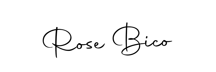 This is the best signature style for the Rose Bico name. Also you like these signature font (Autography-DOLnW). Mix name signature. Rose Bico signature style 10 images and pictures png