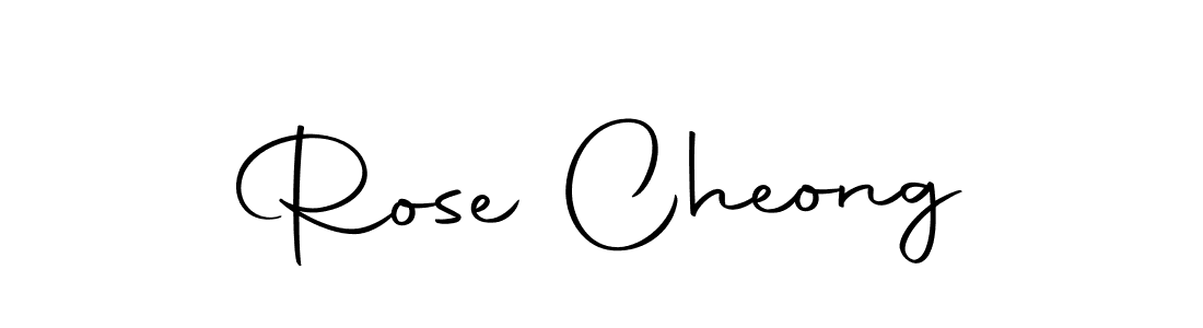 Create a beautiful signature design for name Rose Cheong. With this signature (Autography-DOLnW) fonts, you can make a handwritten signature for free. Rose Cheong signature style 10 images and pictures png