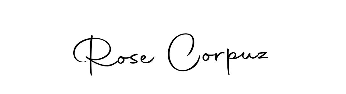 Rose Corpuz stylish signature style. Best Handwritten Sign (Autography-DOLnW) for my name. Handwritten Signature Collection Ideas for my name Rose Corpuz. Rose Corpuz signature style 10 images and pictures png