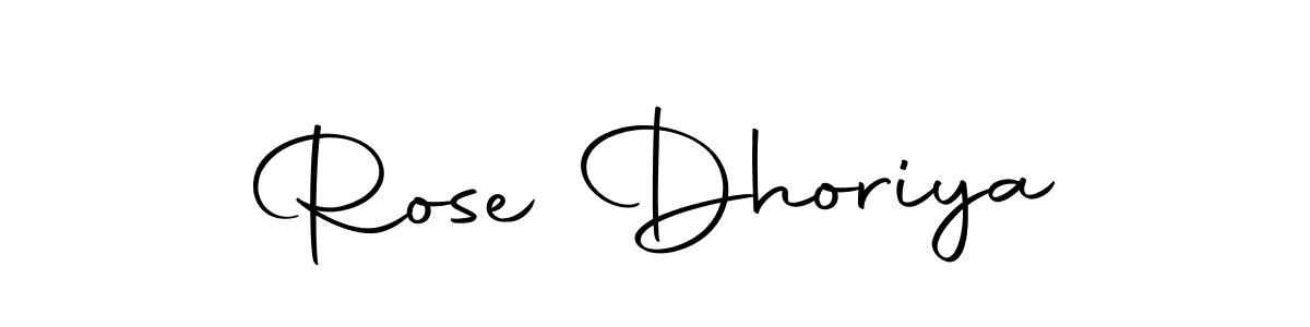 Here are the top 10 professional signature styles for the name Rose Dhoriya. These are the best autograph styles you can use for your name. Rose Dhoriya signature style 10 images and pictures png