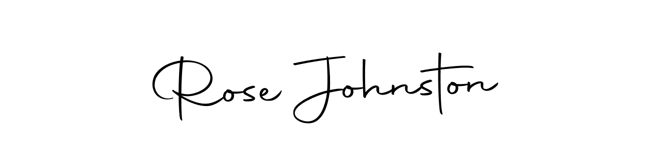 The best way (Autography-DOLnW) to make a short signature is to pick only two or three words in your name. The name Rose Johnston include a total of six letters. For converting this name. Rose Johnston signature style 10 images and pictures png