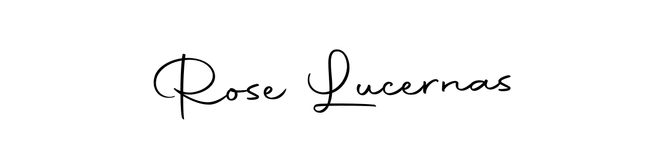 Rose Lucernas stylish signature style. Best Handwritten Sign (Autography-DOLnW) for my name. Handwritten Signature Collection Ideas for my name Rose Lucernas. Rose Lucernas signature style 10 images and pictures png