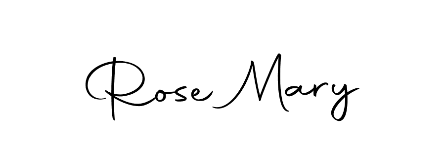 Make a beautiful signature design for name Rose Mary. With this signature (Autography-DOLnW) style, you can create a handwritten signature for free. Rose Mary signature style 10 images and pictures png