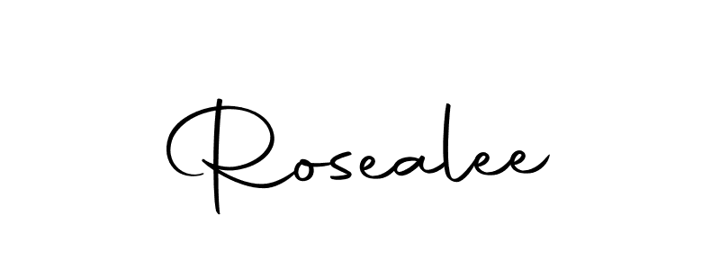 Also we have Rosealee name is the best signature style. Create professional handwritten signature collection using Autography-DOLnW autograph style. Rosealee signature style 10 images and pictures png
