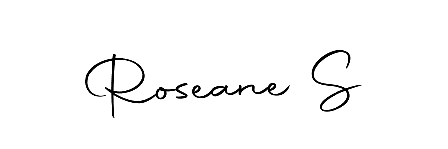 Similarly Autography-DOLnW is the best handwritten signature design. Signature creator online .You can use it as an online autograph creator for name Roseane S. Roseane S signature style 10 images and pictures png