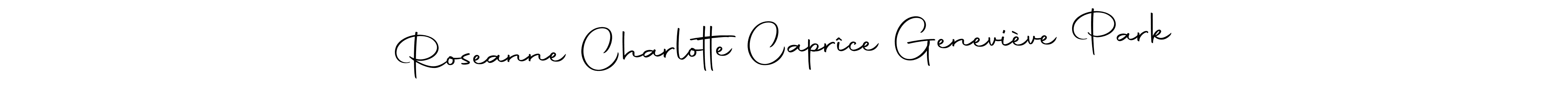 Once you've used our free online signature maker to create your best signature Autography-DOLnW style, it's time to enjoy all of the benefits that Roseanne Charlotte Caprîce Geneviève Park name signing documents. Roseanne Charlotte Caprîce Geneviève Park signature style 10 images and pictures png