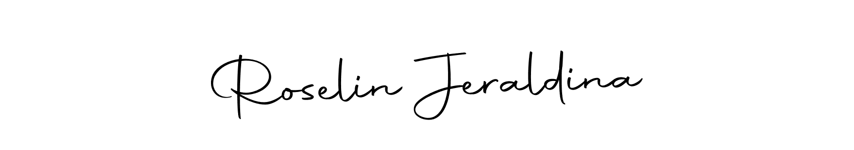 Autography-DOLnW is a professional signature style that is perfect for those who want to add a touch of class to their signature. It is also a great choice for those who want to make their signature more unique. Get Roselin Jeraldina name to fancy signature for free. Roselin Jeraldina signature style 10 images and pictures png