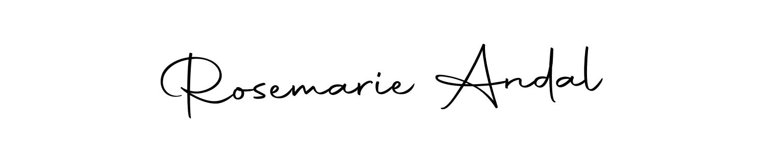 Check out images of Autograph of Rosemarie Andal name. Actor Rosemarie Andal Signature Style. Autography-DOLnW is a professional sign style online. Rosemarie Andal signature style 10 images and pictures png