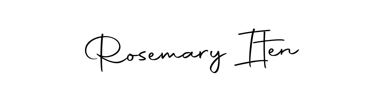 You can use this online signature creator to create a handwritten signature for the name Rosemary Iten. This is the best online autograph maker. Rosemary Iten signature style 10 images and pictures png