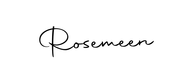 if you are searching for the best signature style for your name Rosemeen. so please give up your signature search. here we have designed multiple signature styles  using Autography-DOLnW. Rosemeen signature style 10 images and pictures png