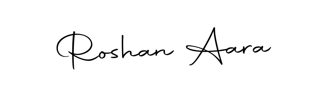 Use a signature maker to create a handwritten signature online. With this signature software, you can design (Autography-DOLnW) your own signature for name Roshan Aara. Roshan Aara signature style 10 images and pictures png