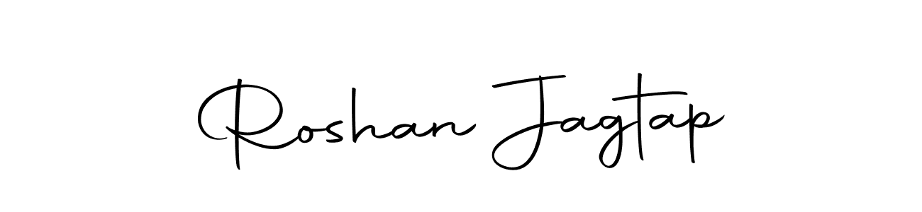 You should practise on your own different ways (Autography-DOLnW) to write your name (Roshan Jagtap) in signature. don't let someone else do it for you. Roshan Jagtap signature style 10 images and pictures png